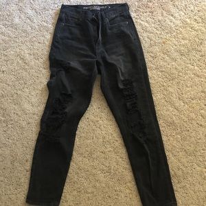 American eagle mom jeans